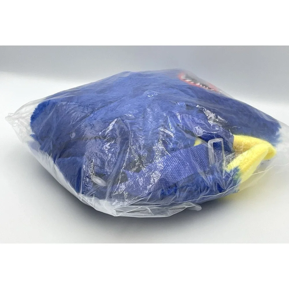 Poppy Playtime Huggy Wuggy Plush Backpack Blue Monster Bag‎ New Sealed